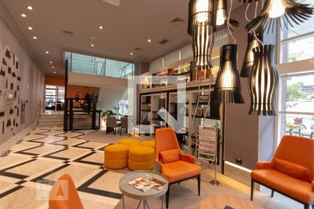 Área comum de kitnet/studio à venda com 1 quarto, 29m² em Paraíso, São Paulo