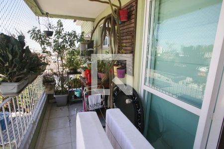 Varanda da Sala de apartamento à venda com 2 quartos, 76m² em Curicica, Rio de Janeiro