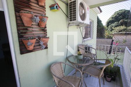 Varanda da Sala de apartamento à venda com 2 quartos, 76m² em Curicica, Rio de Janeiro