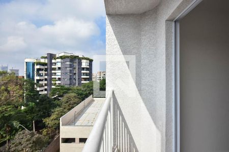 Varanda de apartamento para alugar com 2 quartos, 37m² em Paraíso do Morumbi, São Paulo