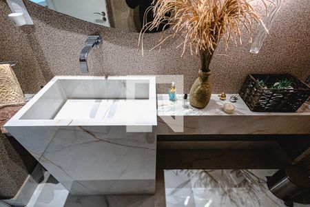 Lavabo de apartamento à venda com 4 quartos, 140m² em Castelo, Belo Horizonte