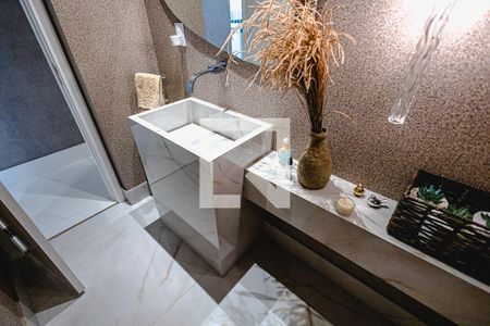 Lavabo de apartamento à venda com 4 quartos, 140m² em Castelo, Belo Horizonte