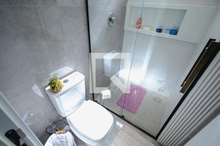 Banheiro de apartamento à venda com 4 quartos, 140m² em Castelo, Belo Horizonte