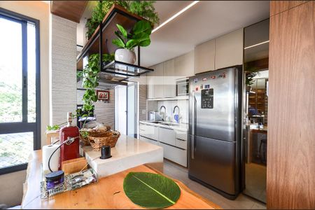 Cozinha de apartamento para alugar com 4 quartos, 150m² em Mangabeiras, Belo Horizonte