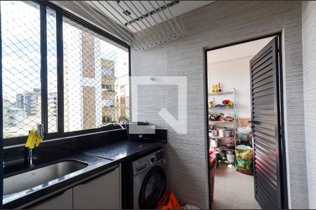 Área de Serviço de apartamento para alugar com 4 quartos, 150m² em Mangabeiras, Belo Horizonte