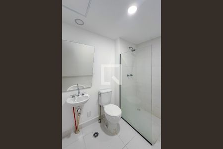 Banheiro de apartamento para alugar com 1 quarto, 24m² em Belenzinho, São Paulo