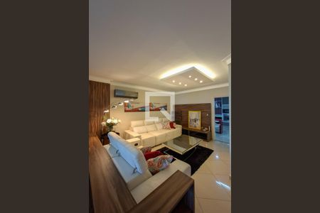 Sala de apartamento para alugar com 4 quartos, 195m² em Canto do Forte, Praia Grande