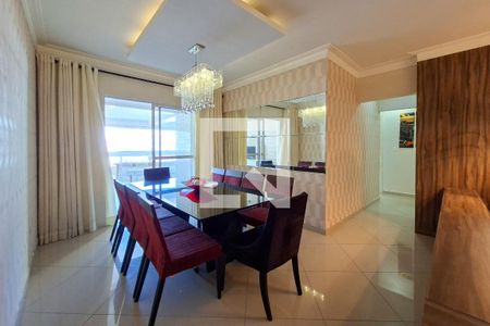 Sala de apartamento para alugar com 4 quartos, 195m² em Canto do Forte, Praia Grande