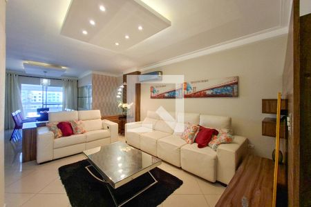 Sala de apartamento para alugar com 4 quartos, 195m² em Canto do Forte, Praia Grande