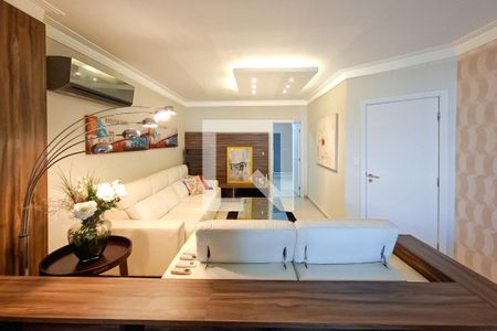 Sala de apartamento para alugar com 4 quartos, 195m² em Canto do Forte, Praia Grande