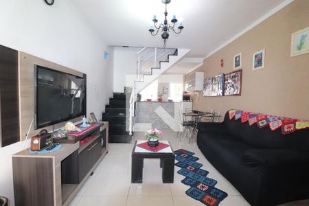 Sala de casa à venda com 3 quartos, 150m² em Jardim Progresso, Santo André