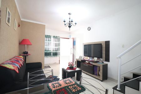 Sala de casa à venda com 3 quartos, 150m² em Jardim Progresso, Santo André