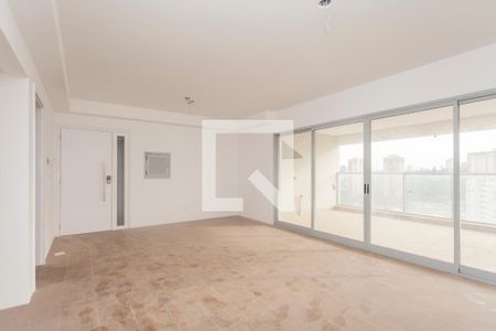 Sala de apartamento para alugar com 3 quartos, 121m² em Vila Sofia, São Paulo