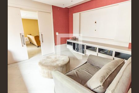 Sala de TV de apartamento à venda com 4 quartos, 320m² em Tatuapé, São Paulo