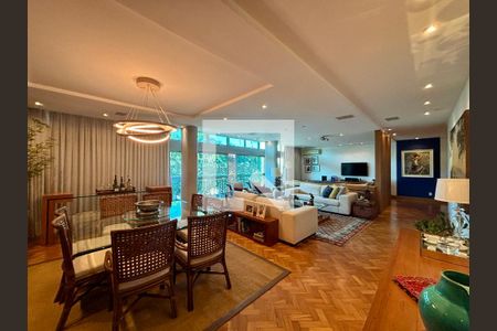 Sala de apartamento à venda com 4 quartos, 287m² em Botafogo, Rio de Janeiro