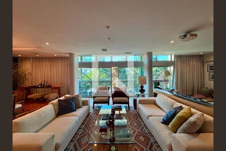 Sala de apartamento à venda com 4 quartos, 287m² em Botafogo, Rio de Janeiro