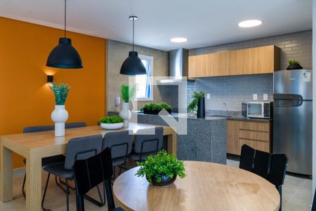 Área comum de kitnet/studio à venda com 1 quarto, 25m² em Vila Andrade, São Paulo