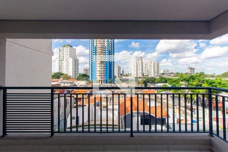 Varanda da Sala de apartamento para alugar com 2 quartos, 59m² em Vila Prudente, São Paulo