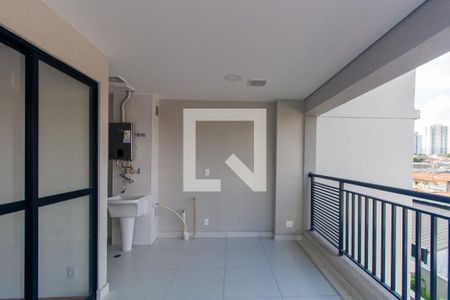 Varanda da Sala de apartamento para alugar com 2 quartos, 59m² em Vila Prudente, São Paulo