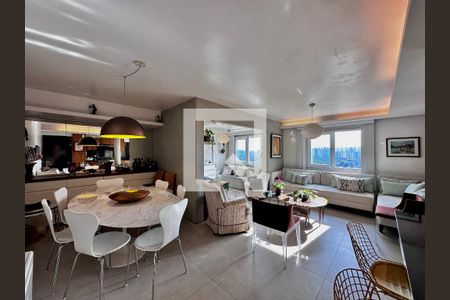 Sala de apartamento à venda com 1 quarto, 132m² em Santo Amaro, São Paulo