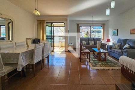 Sala de apartamento para alugar com 3 quartos, 130m² em Balneario Cidade Atlantica, Guarujá