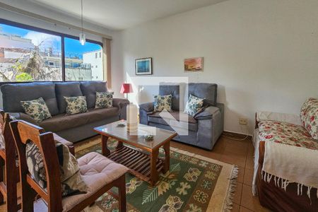 Sala de apartamento para alugar com 3 quartos, 130m² em Balneario Cidade Atlantica, Guarujá