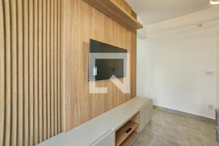Sala de apartamento para alugar com 2 quartos, 61m² em Vila Alzira, Guarujá