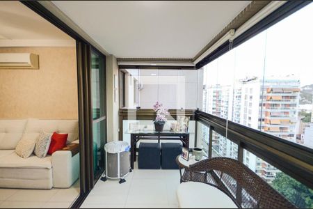 Varanda da Sala de apartamento à venda com 2 quartos, 68m² em Tijuca, Rio de Janeiro