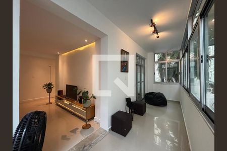 Varanda da sala de apartamento à venda com 2 quartos, 120m² em Copacabana, Rio de Janeiro