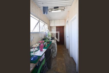 Área de Serviço de apartamento à venda com 4 quartos, 360m² em Funcionários, Belo Horizonte