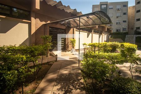 Área comum - Salão de festas de apartamento à venda com 1 quarto, 37m² em Jardim Sabará, Porto Alegre