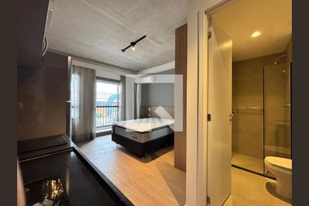 Studio de kitnet/studio para alugar com 1 quarto, 24m² em Indianópolis, São Paulo