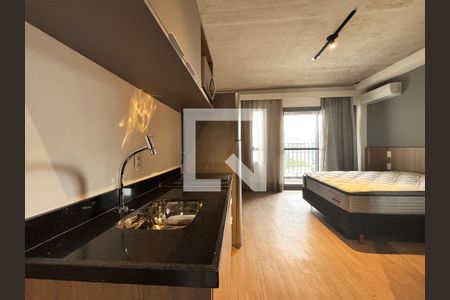 Studio de kitnet/studio para alugar com 1 quarto, 24m² em Indianópolis, São Paulo