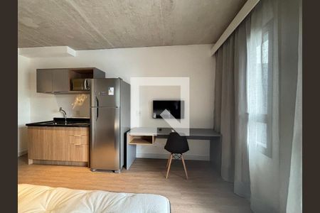 Studio de kitnet/studio para alugar com 1 quarto, 24m² em Indianópolis, São Paulo