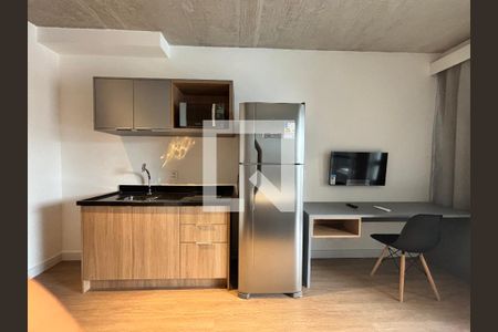 Studio de kitnet/studio para alugar com 1 quarto, 24m² em Indianópolis, São Paulo
