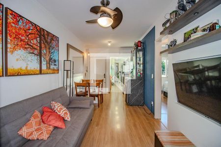 Sala de apartamento à venda com 2 quartos, 61m² em Petrópolis, Porto Alegre