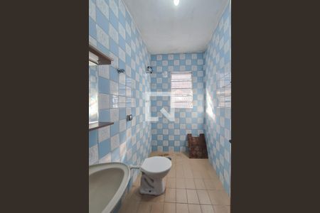 Banheiro Social de casa para alugar com 1 quarto, 45m² em Cidade Miramar, São Bernardo do Campo