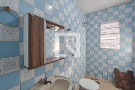 Banheiro Social de casa para alugar com 1 quarto, 45m² em Cidade Miramar, São Bernardo do Campo