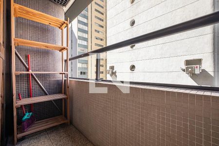 Studio - Varanda de apartamento à venda com 1 quarto, 30m² em Jardim Paulista, São Paulo