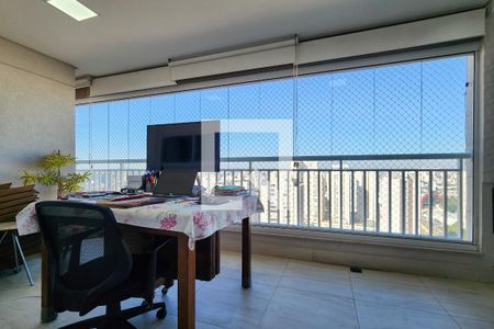 Varanda Sala de apartamento à venda com 3 quartos, 94m² em Centro, São Bernardo do Campo