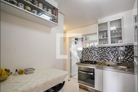 Cozinha de apartamento à venda com 3 quartos, 80m² em Jardim, Santo André