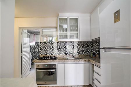 Cozinha de apartamento à venda com 3 quartos, 80m² em Jardim, Santo André