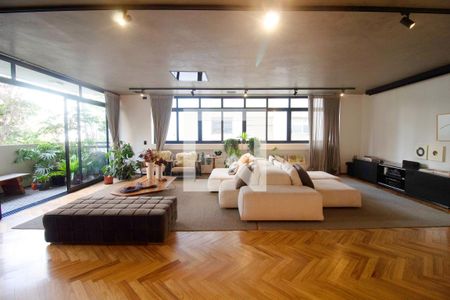 Sala de apartamento à venda com 3 quartos, 295m² em Jardim Paulista, São Paulo