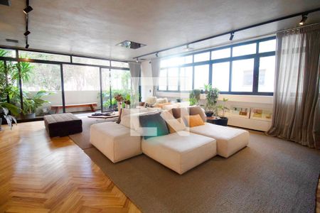 Sala de apartamento à venda com 3 quartos, 295m² em Jardim Paulista, São Paulo