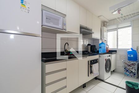 Cozinha de apartamento à venda com 2 quartos, 40m² em Parque Reboucas, São Paulo