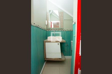 Lavabo de casa de condomínio para alugar com 2 quartos, 133m² em Marechal Rondon, Canoas