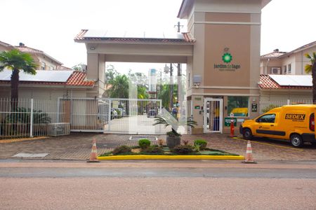 Fachada do Condomínio de casa de condomínio para alugar com 2 quartos, 133m² em Marechal Rondon, Canoas
