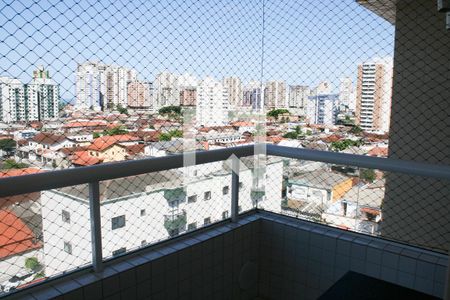 Varanda de apartamento para alugar com 2 quartos, 58m² em Guilhermina, Praia Grande