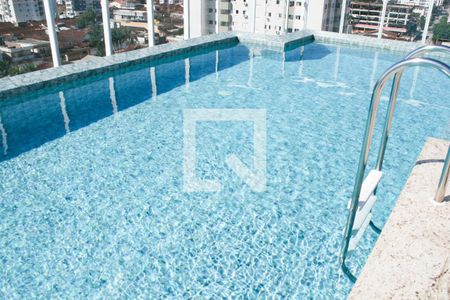 Área comum - Piscina de apartamento para alugar com 2 quartos, 58m² em Guilhermina, Praia Grande