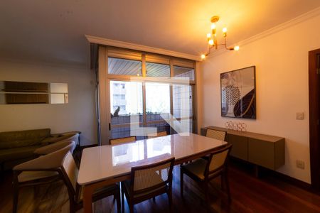 Sala de apartamento à venda com 4 quartos, 118m² em Funcionários, Belo Horizonte
